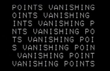 GARRY HILL "HAPPENSTANCE (PART ONE OF MANY PARTS)" (1983), VIDEOSTILL (DETAIL) © GARY HILL 2019