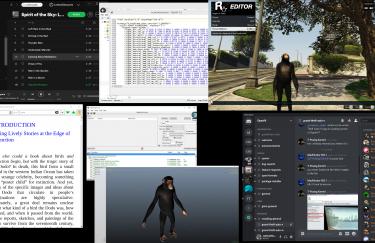 Key Visual, Wasting Time on the Internet